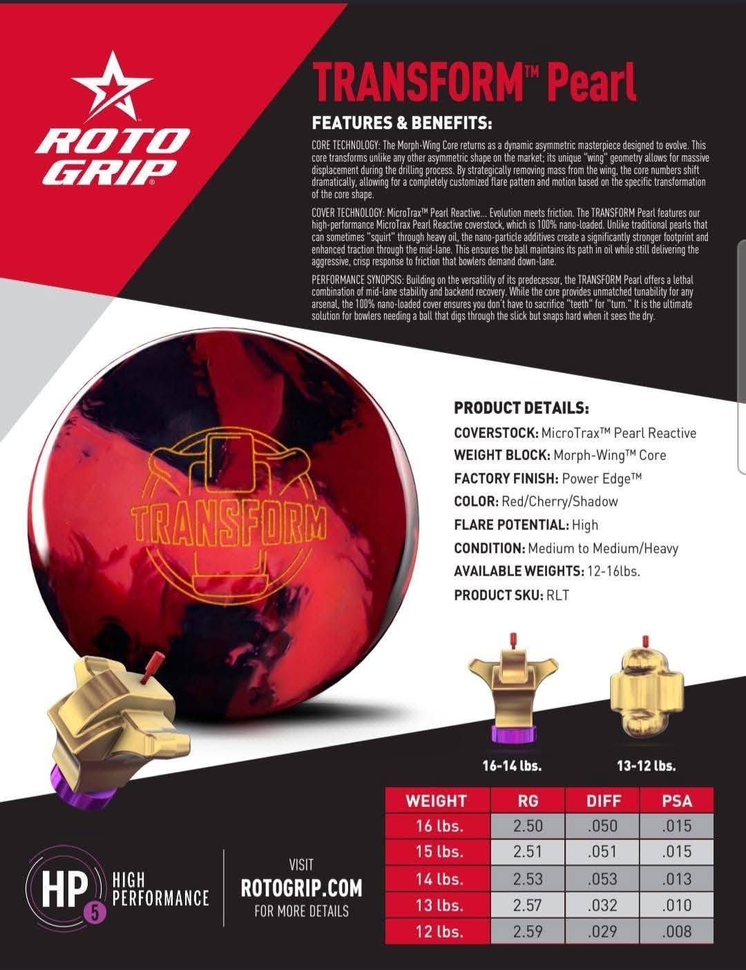 Roto Grip Hustle bowling ball